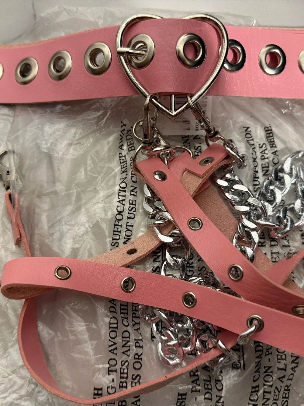It's Over Babe Grommet Belt